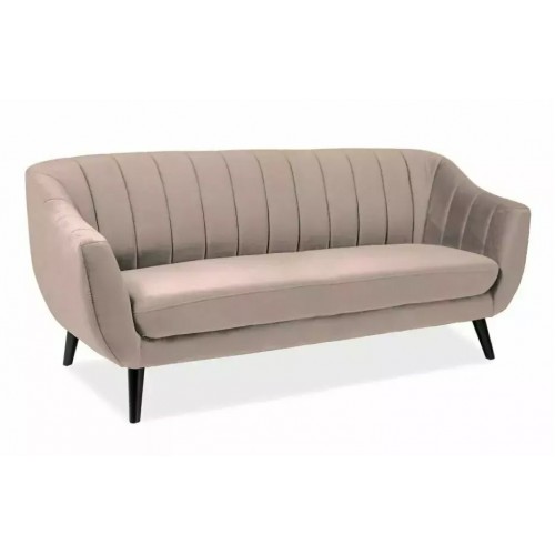 Ērts dīvāns ELITE 3 VELVET bēšs